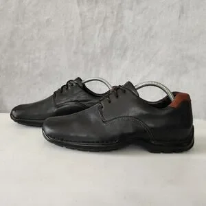 Cole Haan Zeno C07483 Black Leather Split toe Lace Up Oxford Shoes Mens 9 W s-l400.jpg main image 2
